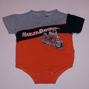 Harley Davidson Baby Unisex One Piece Outfit
